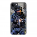 Дизайнерский пластиковый чехол для Iphone 14 Counter-strike