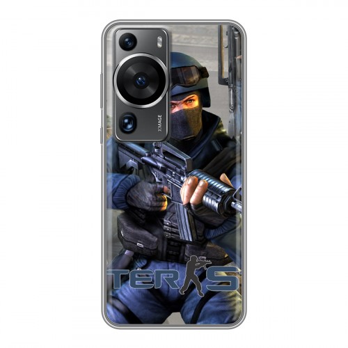 Дизайнерский силиконовый чехол для Huawei P60 Counter-strike