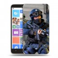 Дизайнерский пластиковый чехол для Nokia Lumia 1320 Counter-strike