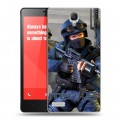 Дизайнерский пластиковый чехол для Xiaomi RedMi Note Counter-strike