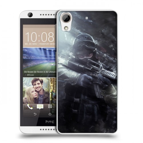 Дизайнерский пластиковый чехол для HTC Desire 626 Counter-strike