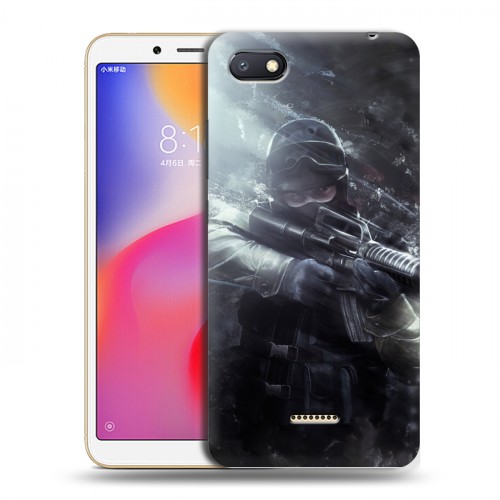 Дизайнерский пластиковый чехол для Xiaomi RedMi 6A Counter-strike