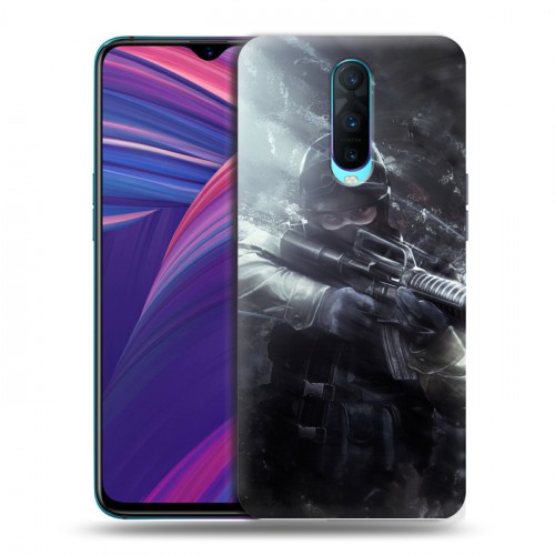 Дизайнерский пластиковый чехол для OPPO RX17 Pro Counter-strike