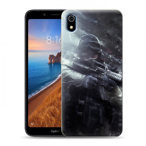 Дизайнерский силиконовый чехол для Xiaomi RedMi 7A Counter-strike