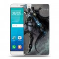 Дизайнерский пластиковый чехол для Huawei ShotX World of warcraft