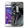 Дизайнерский пластиковый чехол для Lenovo Moto G World of warcraft