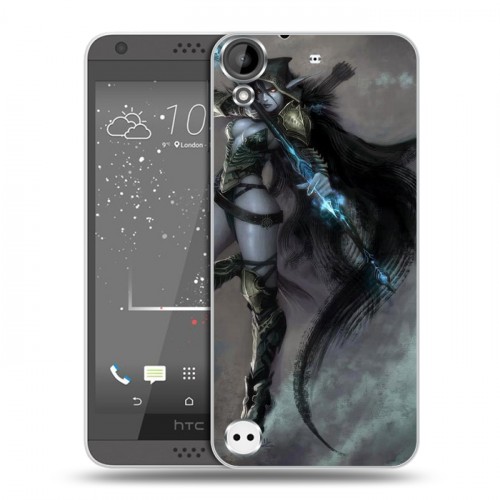 Дизайнерский пластиковый чехол для HTC Desire 530 World of warcraft