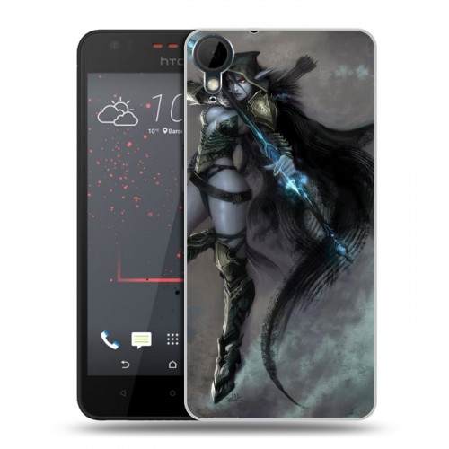 Дизайнерский пластиковый чехол для HTC Desire 825 World of warcraft