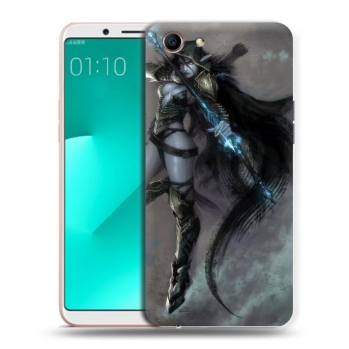 Дизайнерский пластиковый чехол для OPPO A83 World of warcraft