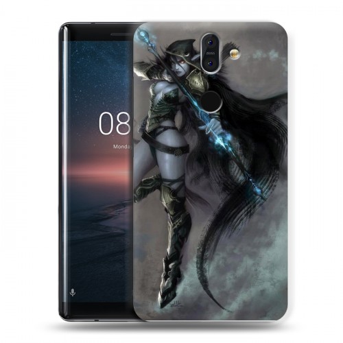 Дизайнерский пластиковый чехол для Nokia 8 Sirocco World of warcraft