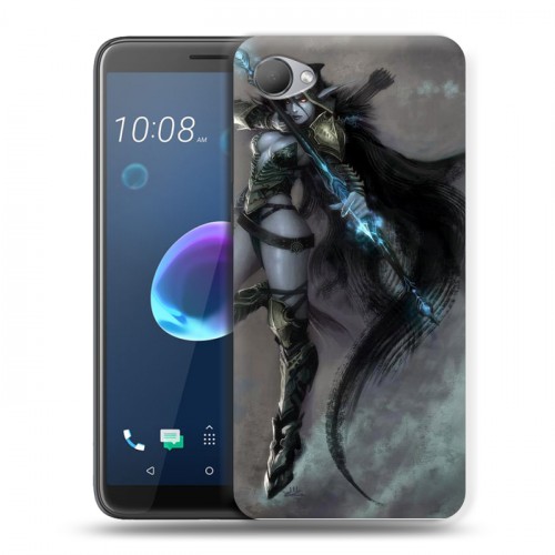 Дизайнерский пластиковый чехол для HTC Desire 12 World of warcraft