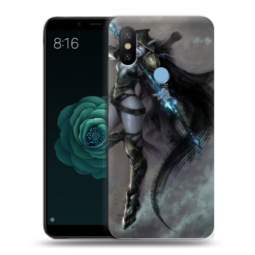 Дизайнерский силиконовый чехол для Xiaomi Mi A2 World of warcraft