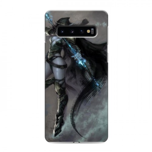 Дизайнерский силиконовый чехол для Samsung Galaxy S10 World of warcraft