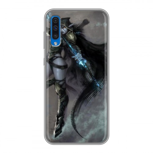 Дизайнерский силиконовый чехол для Samsung Galaxy A50 World of warcraft