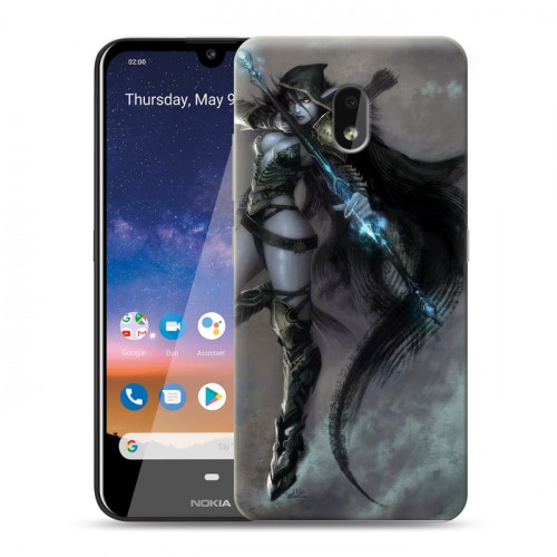 Дизайнерский силиконовый чехол для Nokia 2.2 World of warcraft