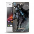 Дизайнерский пластиковый чехол для Sony Xperia E World of warcraft