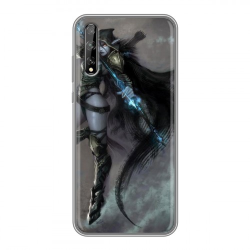 Дизайнерский силиконовый чехол для Huawei Y8p World of warcraft