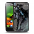 Дизайнерский пластиковый чехол для Lenovo S660 World of warcraft