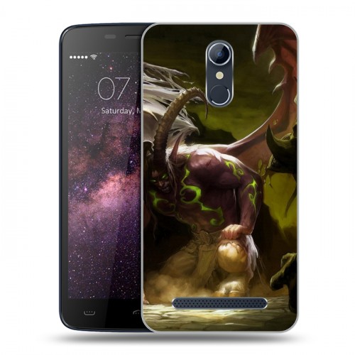 Дизайнерский силиконовый чехол для Homtom HT17 World of warcraft