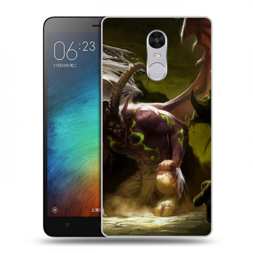 Дизайнерский силиконовый чехол для Xiaomi RedMi Pro World of warcraft