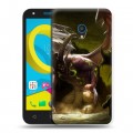 Дизайнерский пластиковый чехол для Alcatel U5 World of warcraft