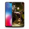 Дизайнерский пластиковый чехол для Vivo V9 World of warcraft