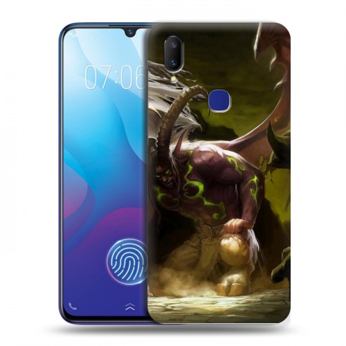 Дизайнерский пластиковый чехол для Vivo V11i World of warcraft