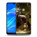 Дизайнерский пластиковый чехол для Huawei Y6 (2019) World of warcraft