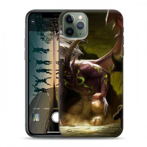 Дизайнерский пластиковый чехол для Iphone 11 Pro World of warcraft