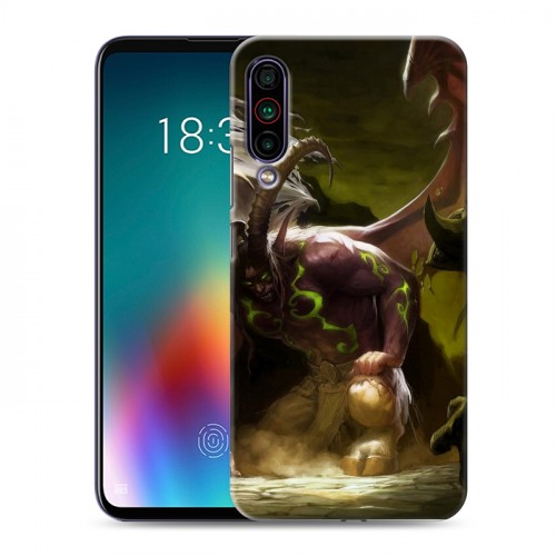 Дизайнерский силиконовый чехол для Meizu 16T World of warcraft