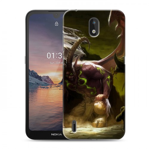 Дизайнерский силиконовый чехол для Nokia 1.3 World of warcraft