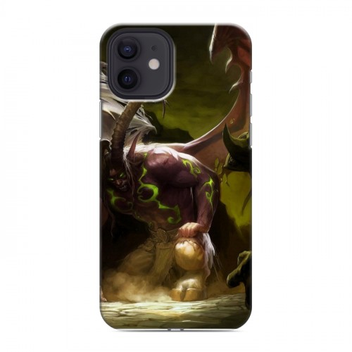 Дизайнерский силиконовый чехол для Iphone 12 World of warcraft