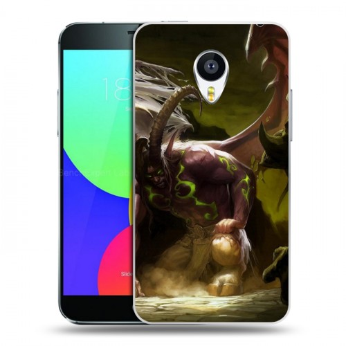 Дизайнерский пластиковый чехол для Meizu MX4 World of warcraft