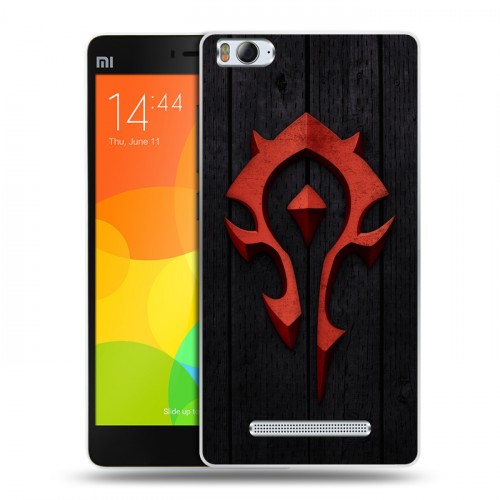 Дизайнерский пластиковый чехол для Xiaomi Mi4i World of warcraft