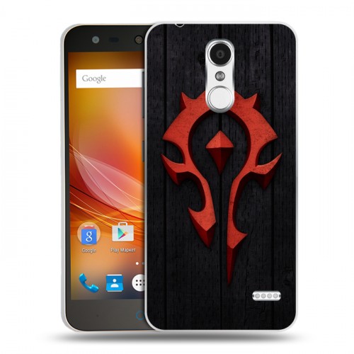 Дизайнерский пластиковый чехол для ZTE Blade X5 World of warcraft