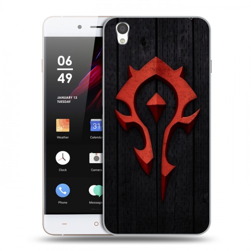 Дизайнерский пластиковый чехол для OnePlus X World of warcraft