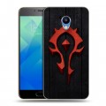 Дизайнерский силиконовый чехол для Meizu M5 World of warcraft