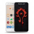 Дизайнерский пластиковый чехол для ZTE Blade V8 World of warcraft