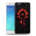 Дизайнерский силиконовый чехол для OPPO F3 World of warcraft