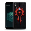 Дизайнерский силиконовый чехол для Xiaomi Mi A2 World of warcraft