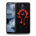 Дизайнерский силиконовый чехол для Nokia 6.1 Plus World of warcraft