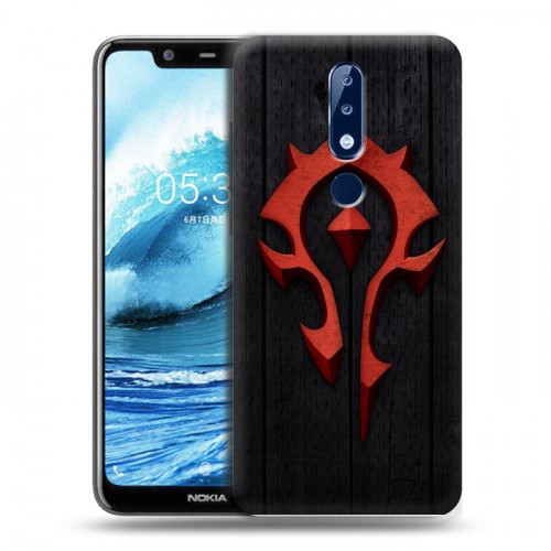 Дизайнерский силиконовый чехол для Nokia 5.1 Plus World of warcraft