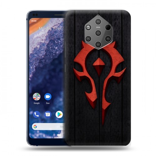 Дизайнерский силиконовый чехол для Nokia 9 PureView World of warcraft