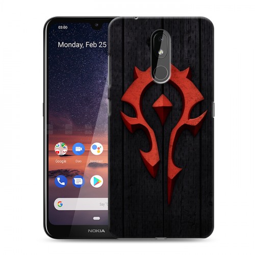 Дизайнерский силиконовый чехол для Nokia 3.2 World of warcraft