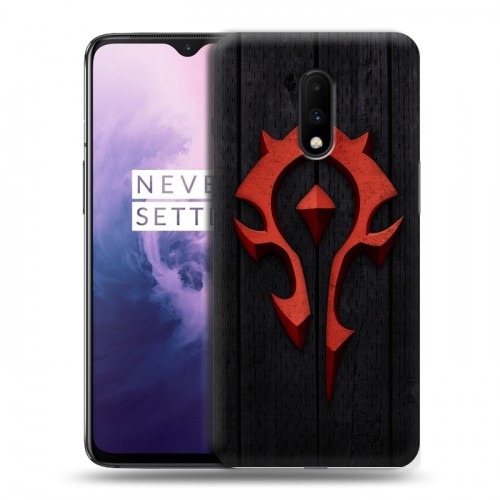 Дизайнерский пластиковый чехол для OnePlus 7 World of warcraft