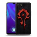 Дизайнерский силиконовый с усиленными углами чехол для OPPO A1k World of warcraft