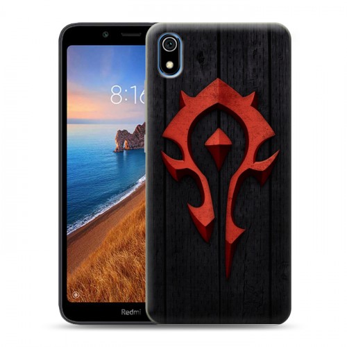 Дизайнерский силиконовый чехол для Xiaomi RedMi 7A World of warcraft