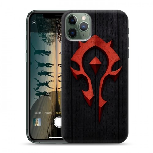 Дизайнерский пластиковый чехол для Iphone 11 Pro World of warcraft