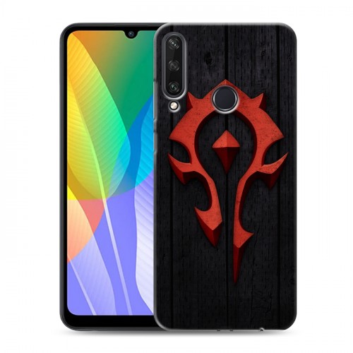 Дизайнерский пластиковый чехол для Huawei Y6p World of warcraft