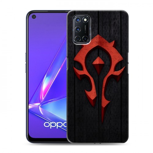 Дизайнерский пластиковый чехол для OPPO A52 World of warcraft